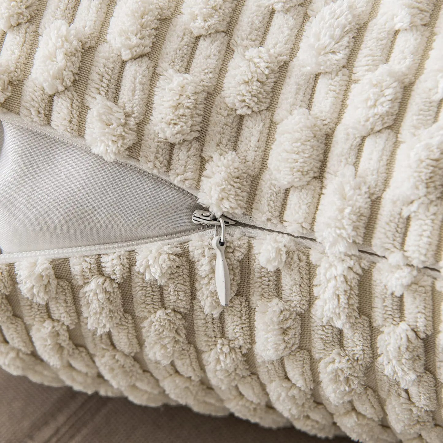Boho Cushion Cover With Textures